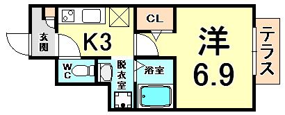 コート青山の間取り画像