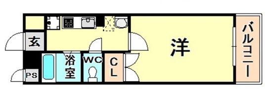 COZYセイケン東の間取り画像