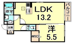宮の前プラザの間取り画像