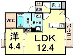 La Porteの間取り画像