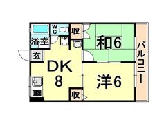 シティハイムボナンザの間取り画像