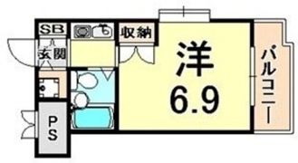 ジョイフル立花Vの間取り画像