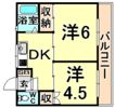 アースハイツ1・2の間取り画像