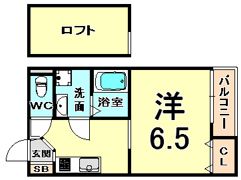ラネージュ尼崎の間取り画像