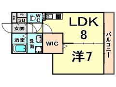 アップロード壱番館の間取り画像