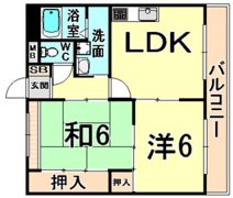 エクシード塚口の間取り画像