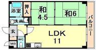 ベルメゾン若王寺の間取り画像