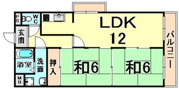 ソシア7の間取り画像