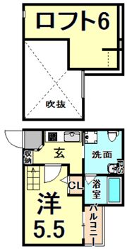 アルナージ瓦宮（アルナージカワラノミヤ）の間取り画像