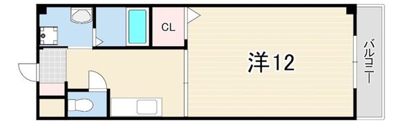プラマー3番館の間取り画像