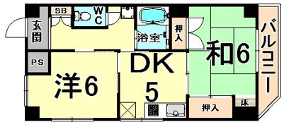 ビオラ並木台の間取り画像