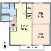 カーサ アゼリアの間取り画像