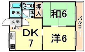 ファミールハイツの間取り画像