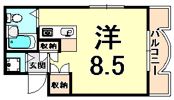 エンプレス武庫元町の間取り画像
