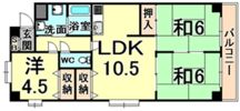 ハイツアザレアの間取り画像