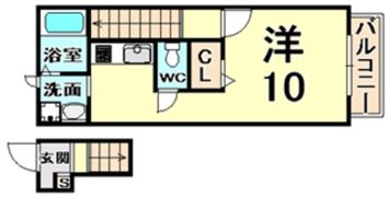 ヴェルドミール園田の間取り画像