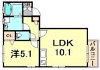 クリアヴィレッジ園田の間取り画像