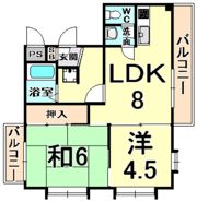 プルミエール塚口の間取り画像