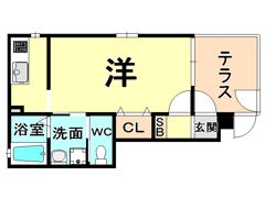 タウンハウス南塚口の間取り画像