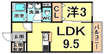 シェモアの間取り画像