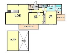 ソレイユ東園田の間取り画像