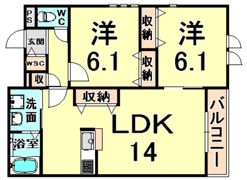 メゾン プランドールの間取り画像