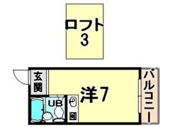 プチグレイス塚口参番館の間取り画像