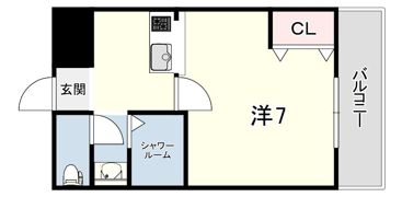 メゾンフジの間取り画像