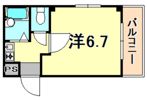 メゾンフジの間取り画像