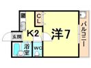 メゾンフジの間取り画像
