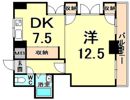 ジュネス南塚口の間取り画像