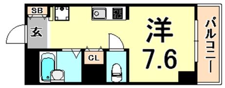COZY園田の間取り画像
