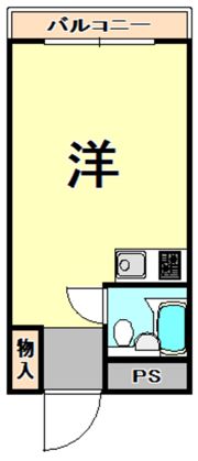 ハッピーコート塚口駅前の間取り画像