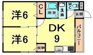 フィルコート南塚口の間取り画像