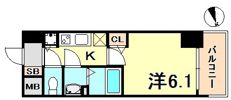 プレサンスジェネ新神戸ステーションフロントの間取り画像