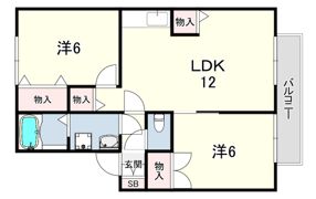レジェンド西浦の間取り画像