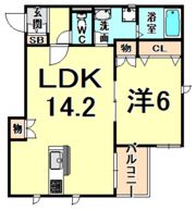 グリーンメゾンの間取り画像