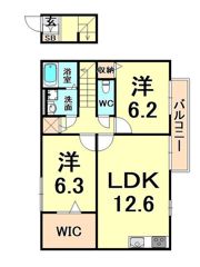 プランドール鴻池の間取り画像