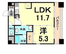 ラフィーネ平松の間取り画像