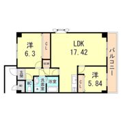 カーサ中野P1の間取り画像