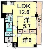 ピュールラルゴの間取り画像