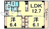 ブリーズMの間取り画像