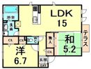 レイズガーデンの間取り画像