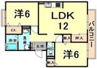ルミエール雅の間取り画像