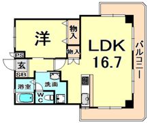 前田マンションの間取り画像
