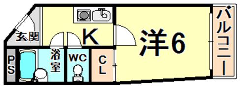 ドリームコート伊丹の間取り画像