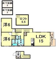 ルクールアンの間取り画像