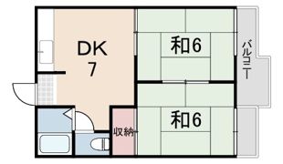 ハイツ金和田の間取り画像