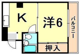 伊丹中央ビルの間取り画像