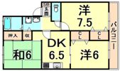 ウエストハイムの間取り画像